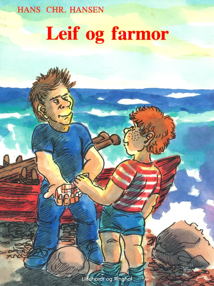 Leif og farmor af Hans Christian Hansen