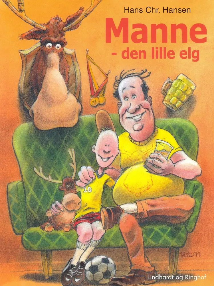 Manne - den lille elg af Hans Christian Hansen