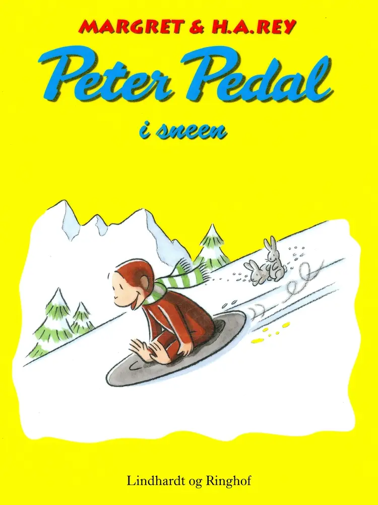 Peter Pedal i sneen af Margret Rey