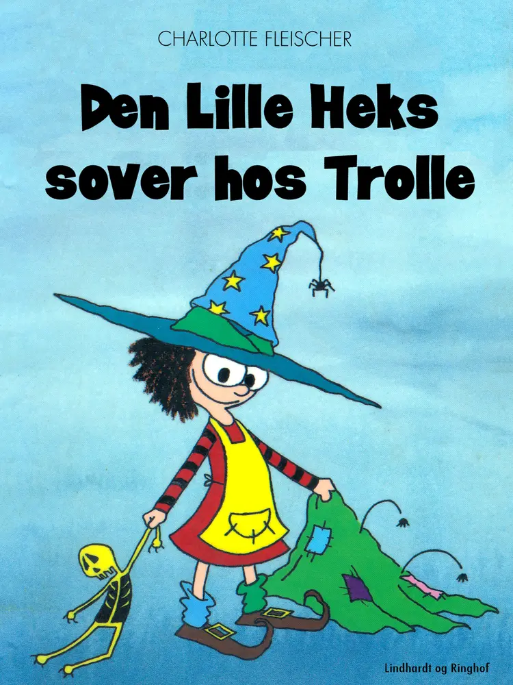 Den lille heks sover hos Trolle af Charlotte Fleischer