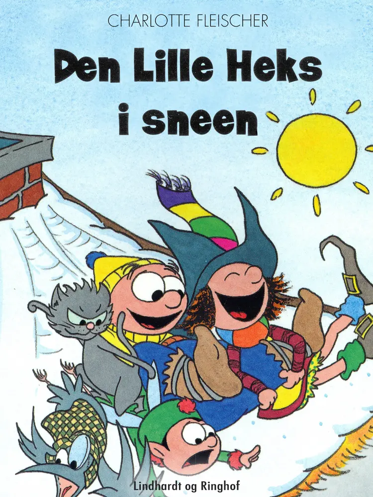 Den lille heks i sneen af Tegneriet