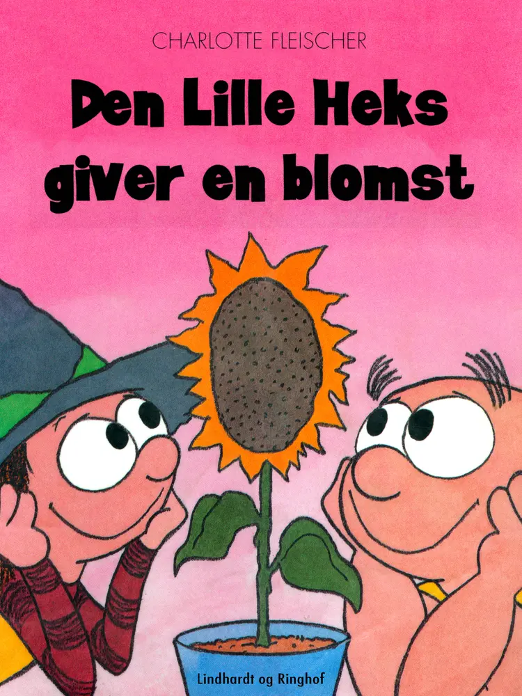 Den lille heks giver en blomst af Charlotte Fleischer