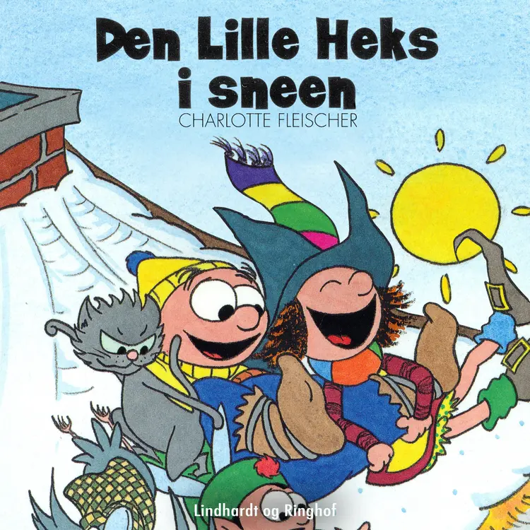 Den lille heks i sneen af Charlotte Fleischer