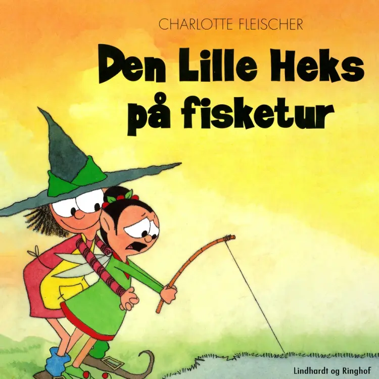 Den lille heks på fisketur af Charlotte Fleischer