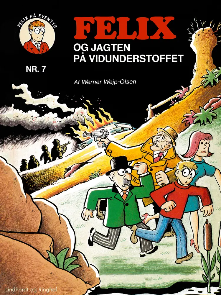 Felix og jagten på vidunderstoffet samt Felix og Lord Peter Whimpy af Werner Wejp-Olsen