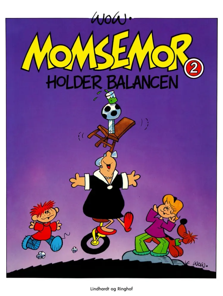 Momsemor holder balancen af Werner Wejp-Olsen