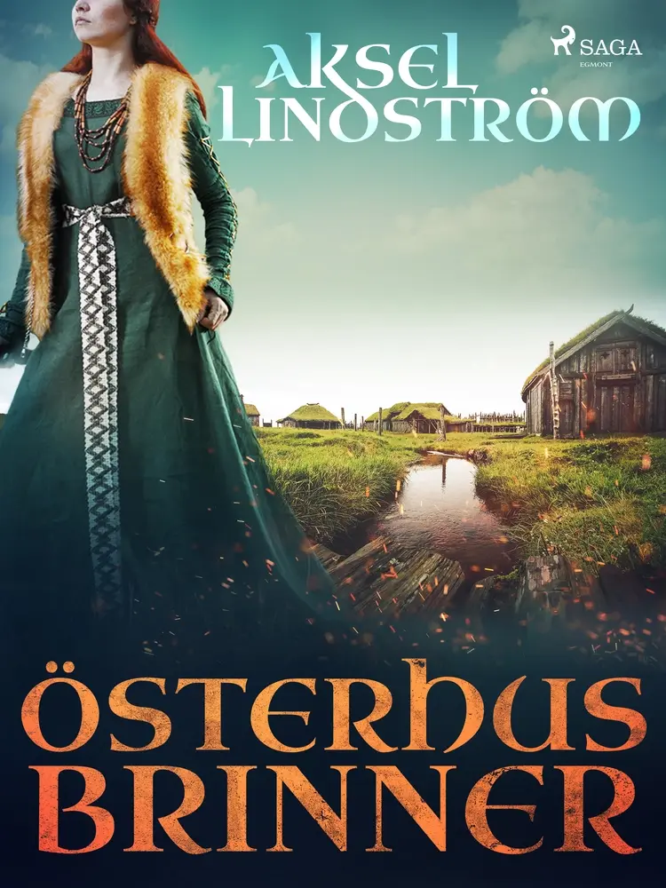 Österhus brinner af Aksel Lindström