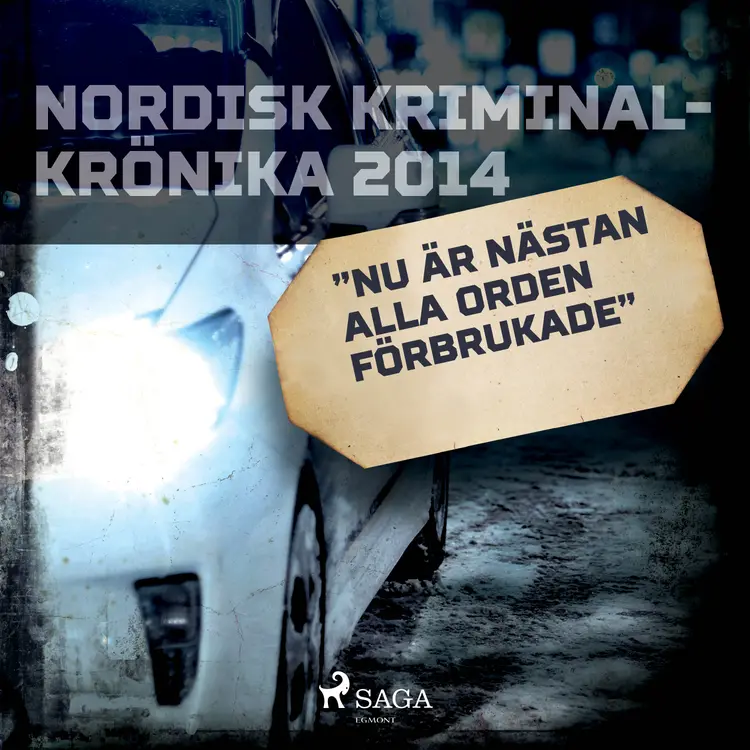 "Nu är nästan alla orden förbrukade" af Diverse