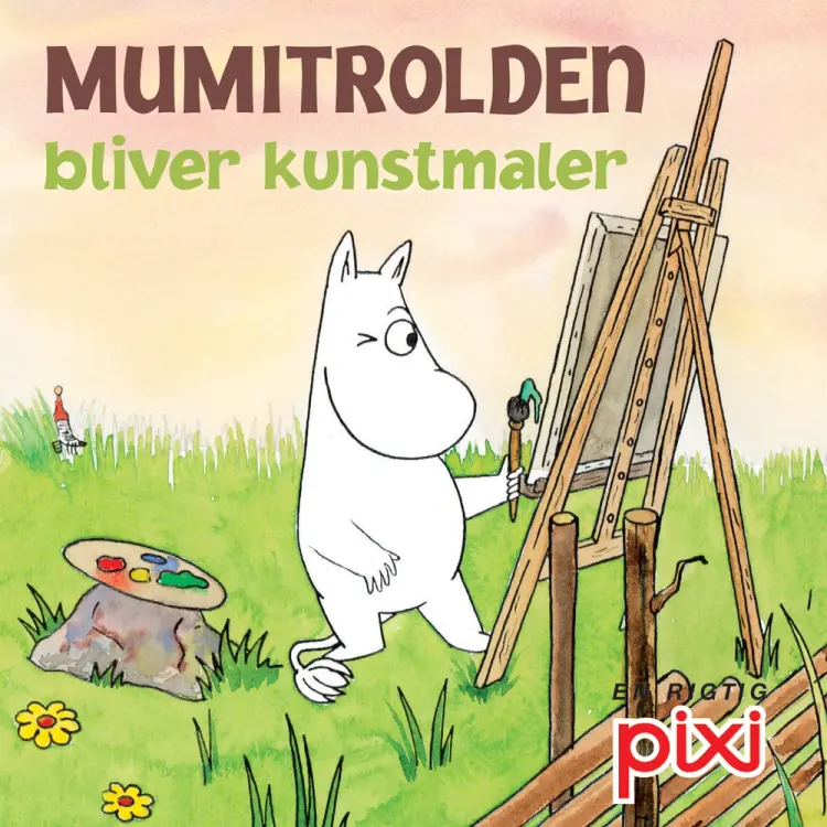 Mumitrolden bliver kunstmaler af Tove Jansson