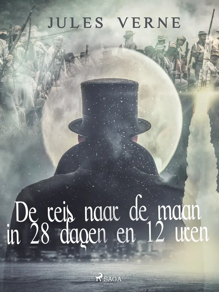 De reis naar de maan in 28 dagen en 12 uren af Jules Verne