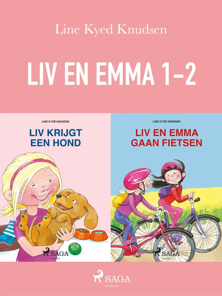 Liv en Emma 1-2 af Line Kyed Knudsen