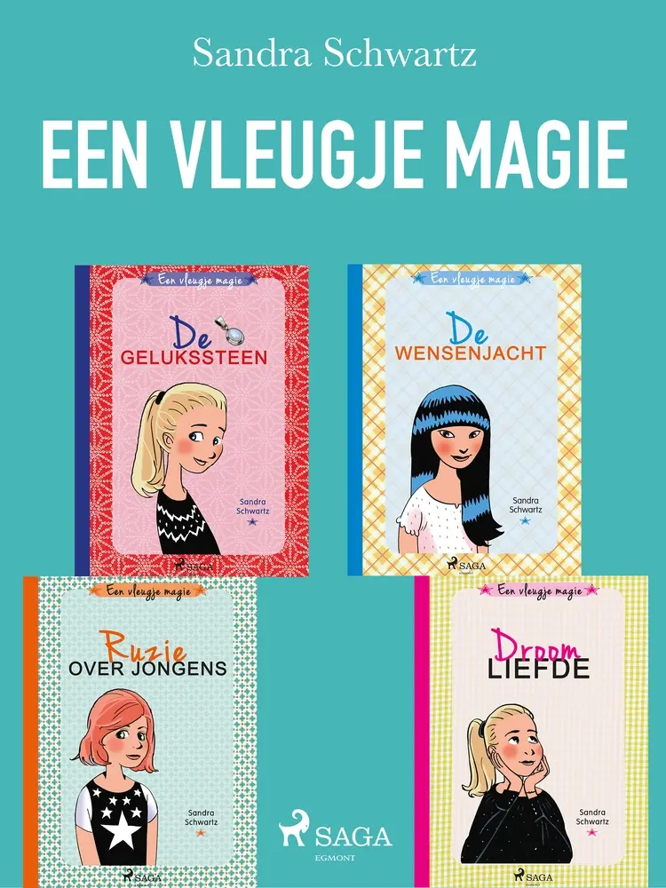 Een vleugje magie 1-4 af Sandra Schwartz