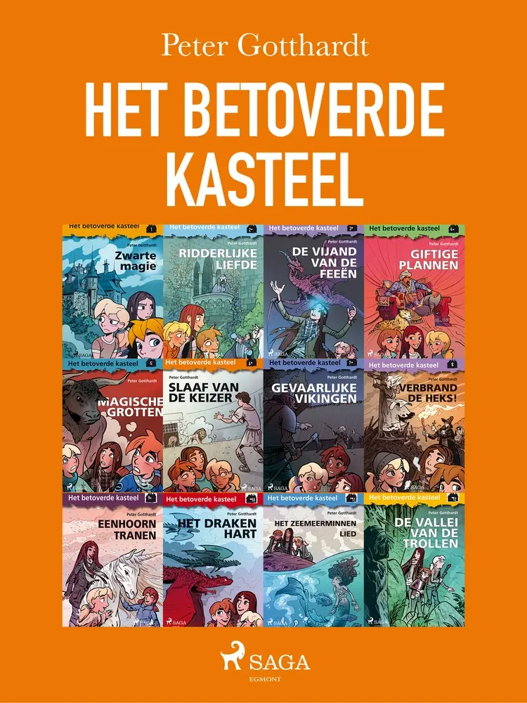 Het betoverde kasteel 1-12 af Peter Gotthardt