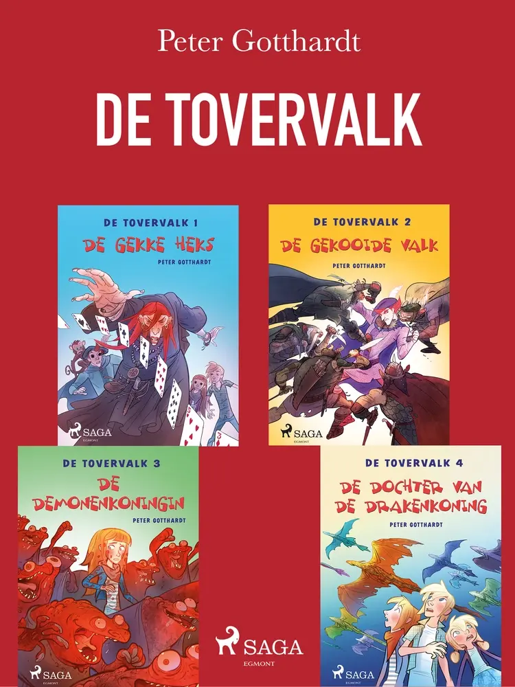 De tovervalk 1-4 af Peter Gotthardt