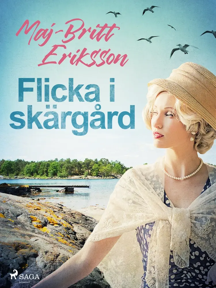 Flicka i skärgård af Maj-Britt Eriksson