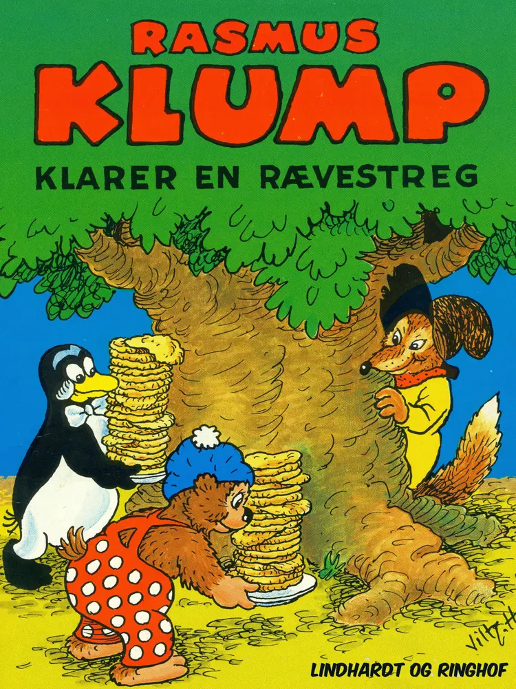Rasmus Klump klarer en rævestreg af Vilhelm Hansen