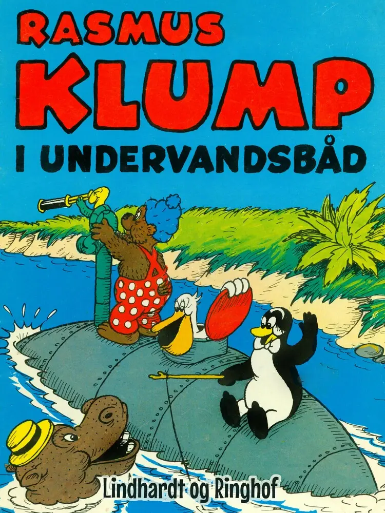Rasmus Klump i undervandsbåd af Carla Hansen