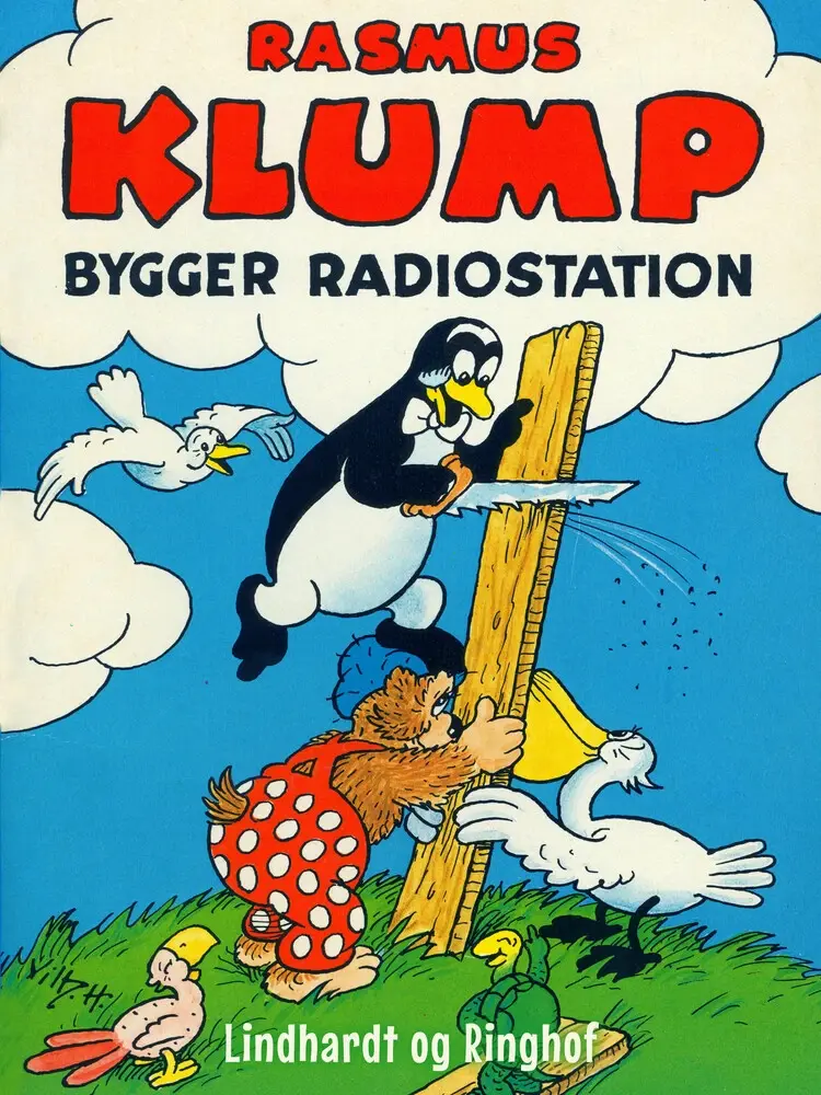 Rasmus Klump bygger radiostation af Carla Hansen
