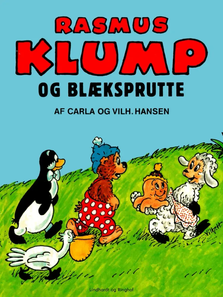 Rasmus Klump og Blæksprutte af Vilhelm Hansen