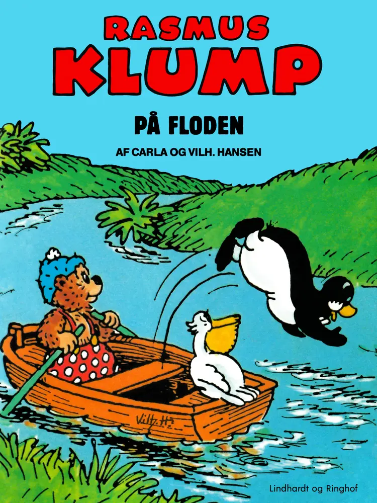 Rasmus Klump på floden af Carla Og Vilhelm Hansen