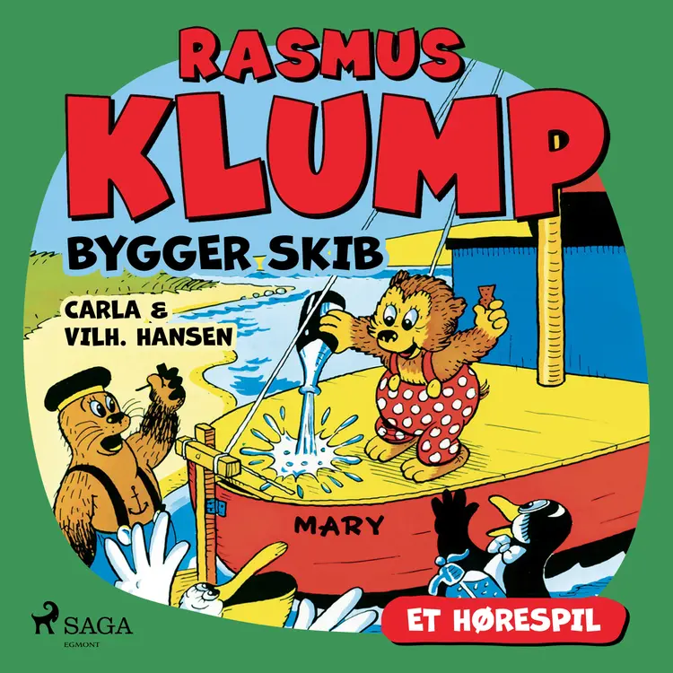 Rasmus Klump bygger skib (hørespil) af Vilhelm Hansen