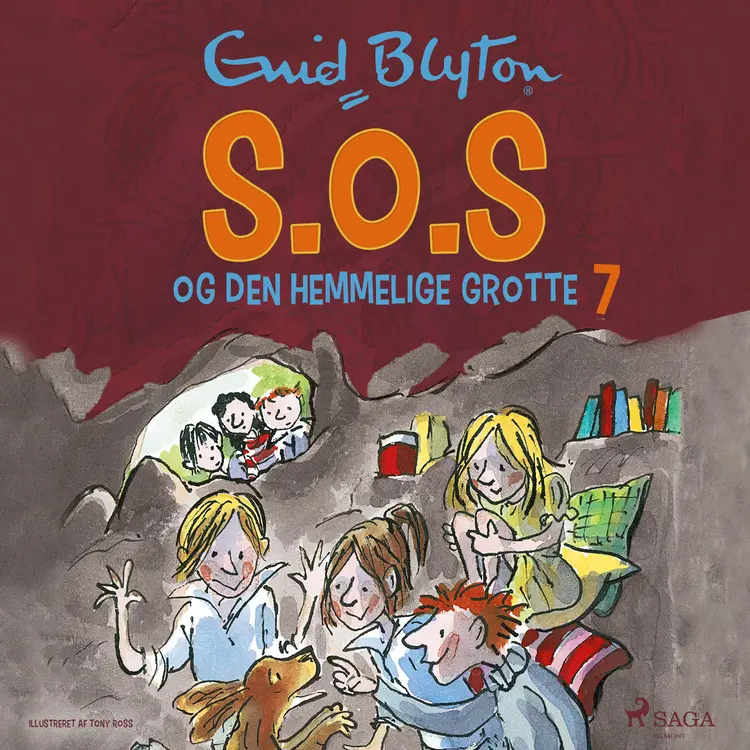 S.O.S og den hemmelige grotte af Enid Blyton