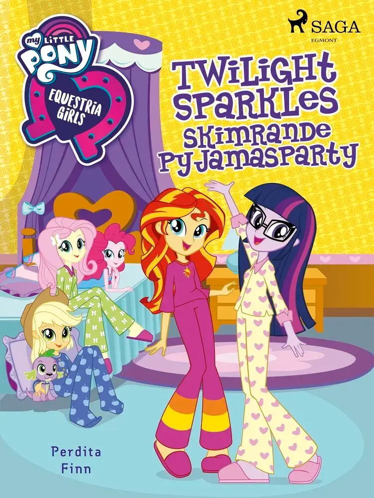 Equestria Girls - Twilight Sparkles skimrande pyjamasparty af Perdita Finn