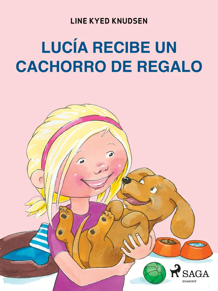 Lucía recibe un cachorro de regalo af Line Kyed Knudsen