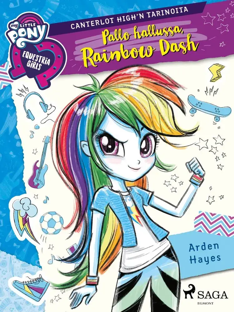 My Little Pony - Equestria Girls - Pallo hallussa, Rainbow Dash af Arden Hayes
