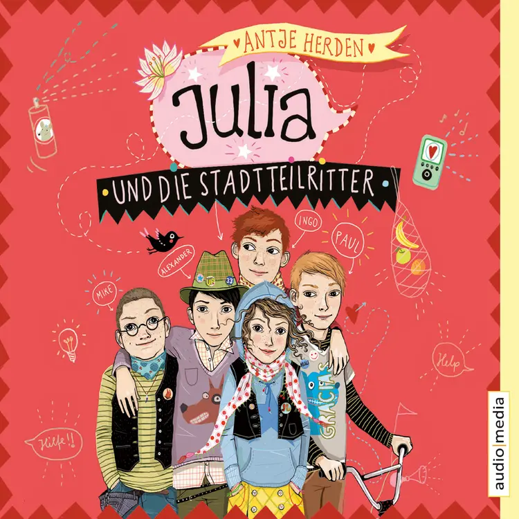 Julia und die Stadtteilritter af Antje Herden