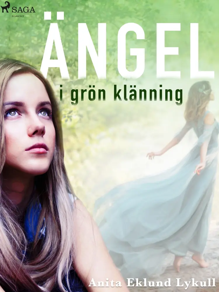 Ängel i grön klänning af Anita Eklund Lykull