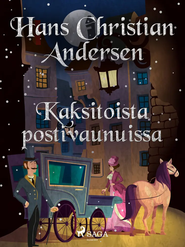 Kaksitoista postivaunuissa af H.C. Andersen