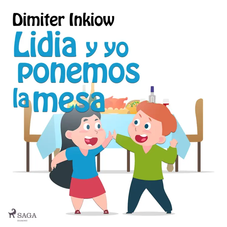 Lidia y yo ponemos la mesa af Dimiter Inkiow