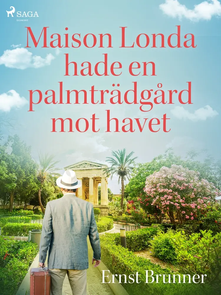 Maison Londa hade en palmträdgård mot havet af Ernst Brunner