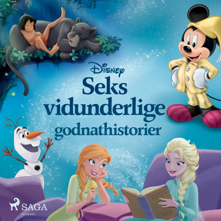 Seks vidunderlige godnathistorier af Disney