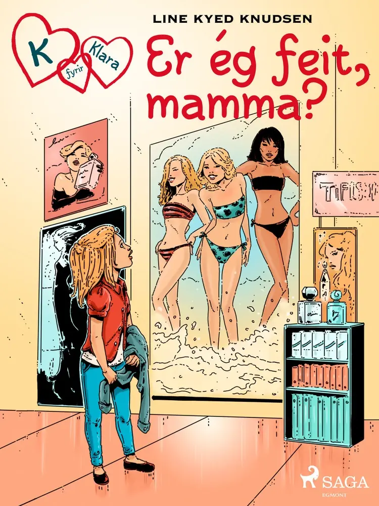 K fyrir Klara 14 - Er ég feit, mamma? af Line Kyed Knudsen