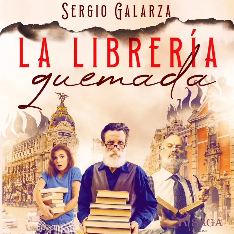 La librería quemada af Sergio Galarza
