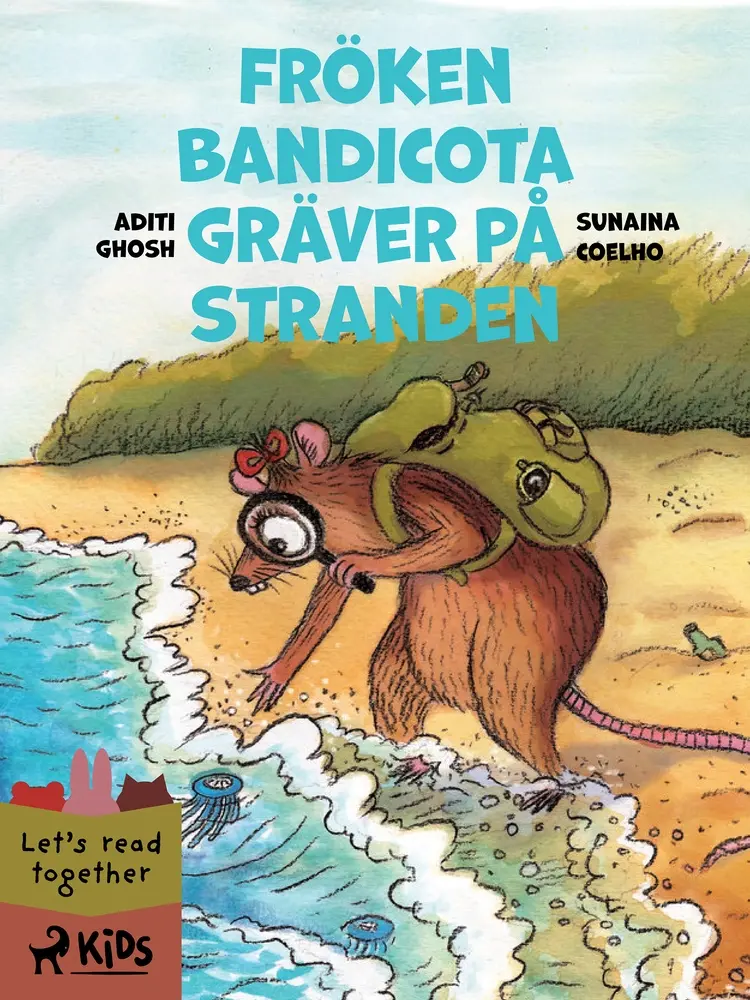 Fröken Bandicota gräver på stranden af Aditi Ghosh