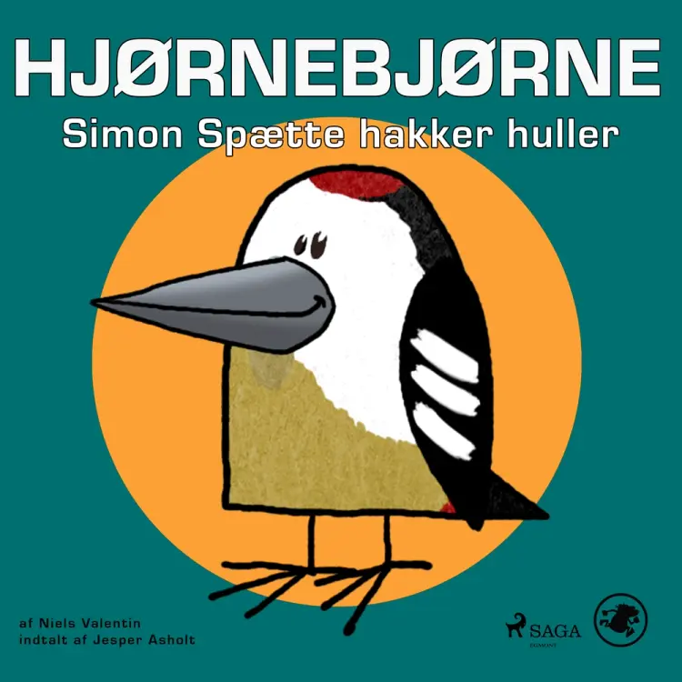 Hjørnebjørne 14 - Simon Spætte hakker huler af Niels Valentin