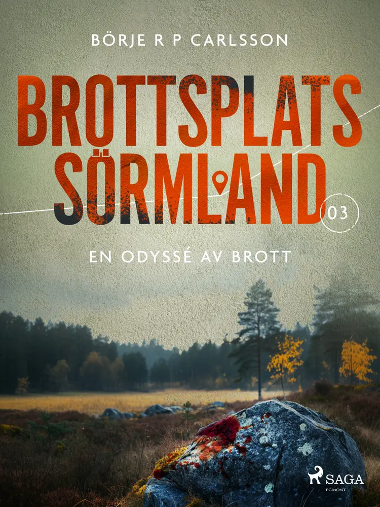 Brottsplats Sörmland. 3, En odyssé av brott af Börje R P Carlsson