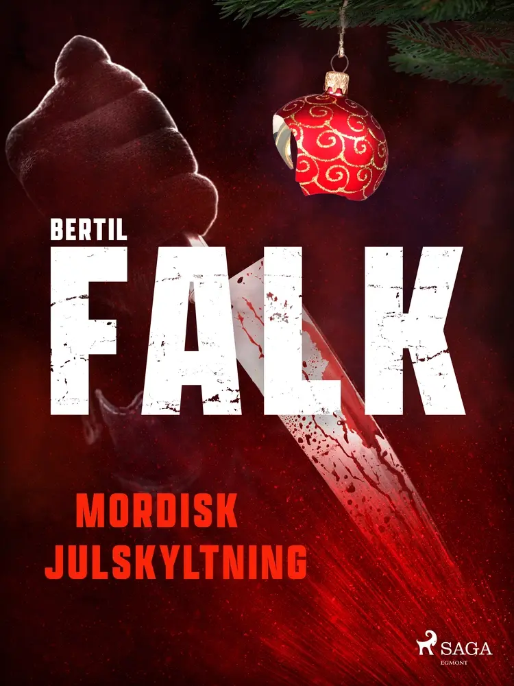 Mordisk julskyltning af Bertil Falk