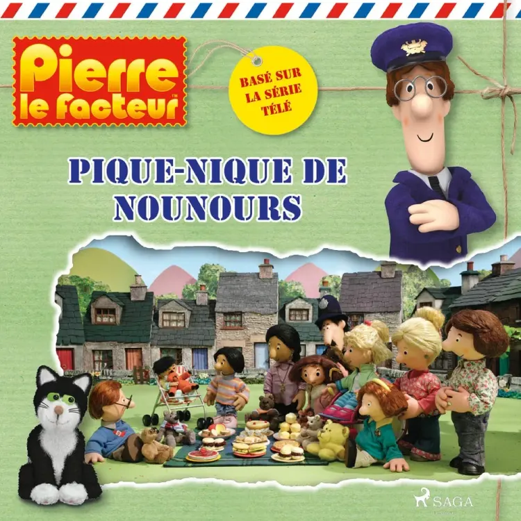 Pierre le facteur - Pique-nique de nounours af John A. Cunliffe