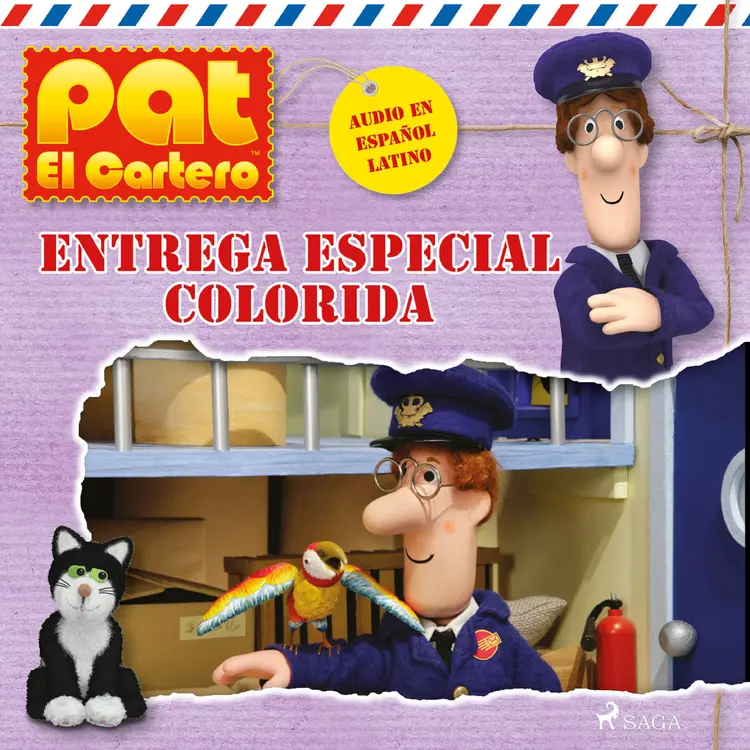 Pat el cartero - Entrega especial colorida af John A. Cunliffe