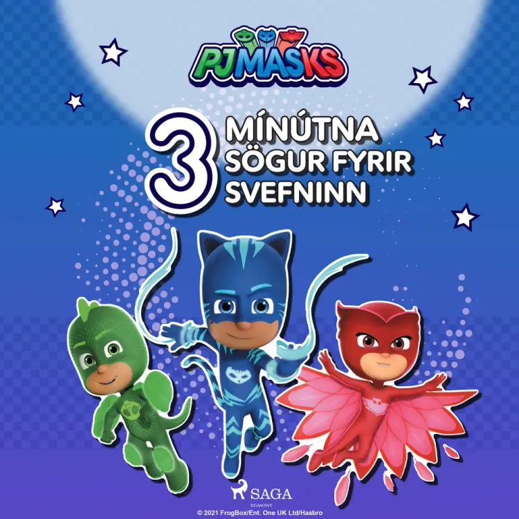 PJ Masks - 3 mínútna sögur fyrir svefninn af eOne