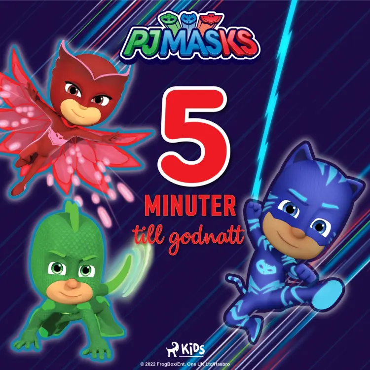 Pyjamashjältarna - Fem minuter till godnatt af eOne