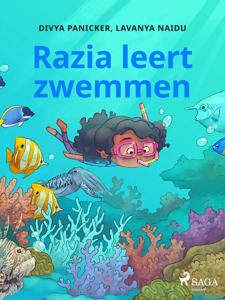 Razia leert zwemmen af Lavanya Naidu