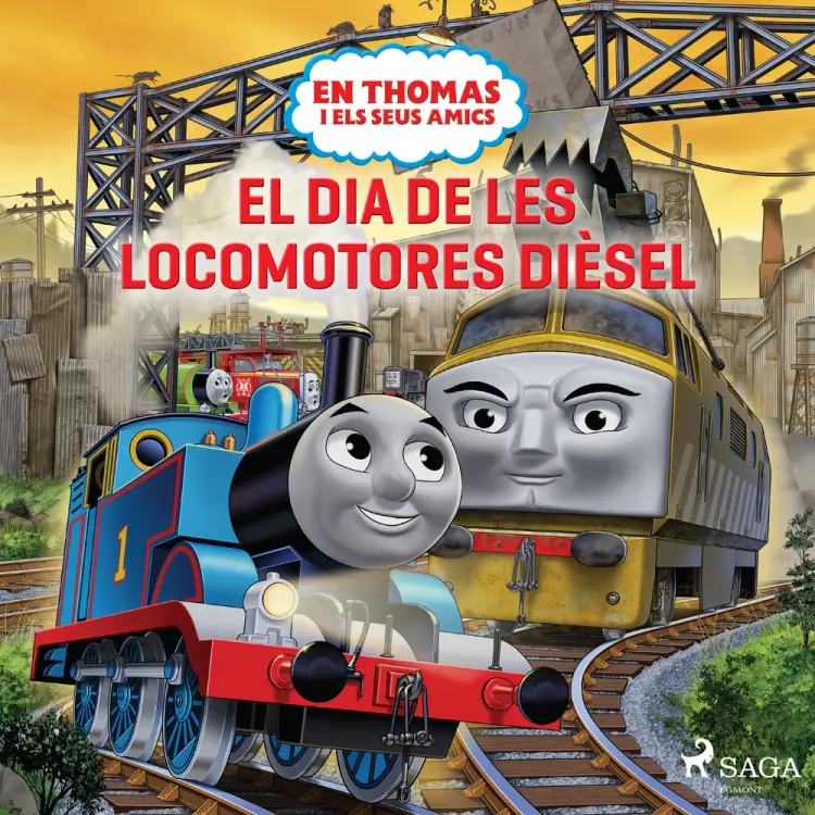 En Thomas i els seus amics - El dia de les locomotores dièsel af Mattel