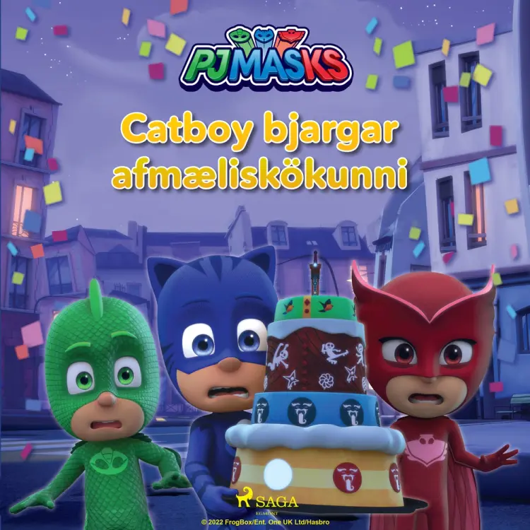 PJ Masks - Catboy bjargar afmæliskökunni af eOne