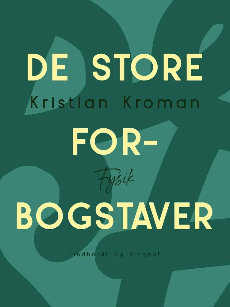 De store forbogstaver af Kristian Kroman
