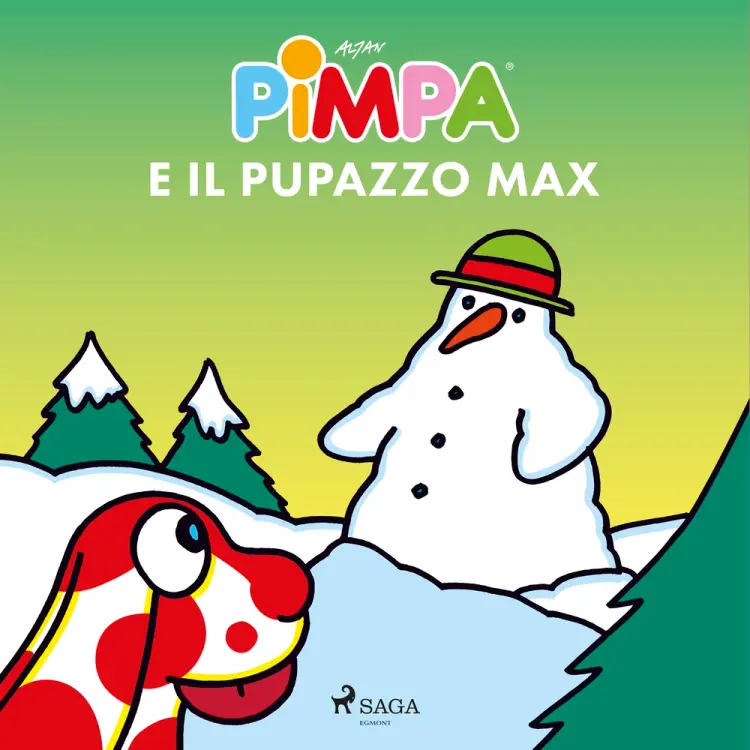 Pimpa e il pupazzo Max af Altan